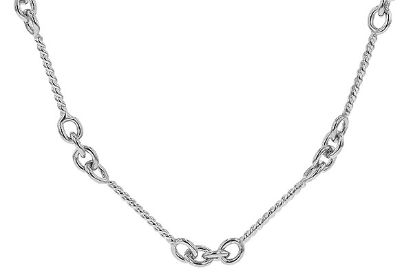 E283-42171: TWIST CHAIN (8IN, 0.8MM, 14KT, LOBSTER CLASP)