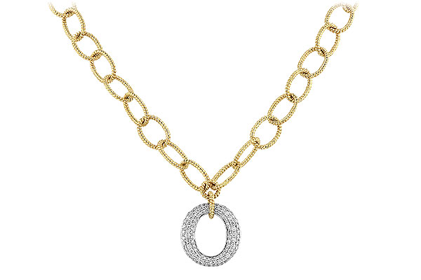K199-73943: NECKLACE 1.02 TW (17 INCHES)