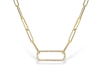M283-36725: NECKLACE .50 TW (17 INCHES)