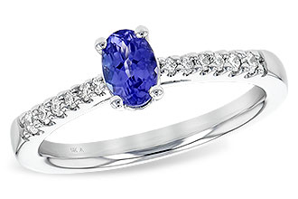 A199-80280: LDS RG .47 TANZANITE .62 TGW