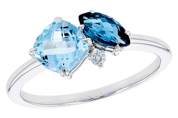 A283-38499: LDS RG 1.49 TW BLUE TOPAZ 1.52 TGW