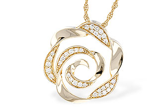 A283-39399: NECKLACE .20 TW