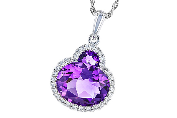 C283-37589: NECK 2.28 TW AMETHYST 2.42 TGW