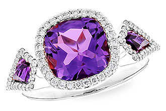 F283-39407: LDS RG 1.98 TW AMETHYST 2.24 TGW