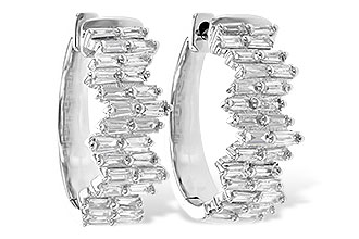 G199-77625: EARR .70 TW BAGUETTE DIAS