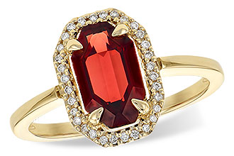 K199-78525: LDS RG 1.66 GARNET 1.75 TGW