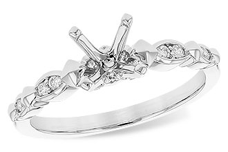 K283-38507: LDS SEMI DIA RG .08 TW