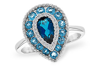 L199-76716: LDS RG 1.52 TW BLUE TOPAZ 1.60 TGW