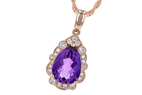 M199-80298: NECKLACE 1.53 AMETHYST 1.68 TGW