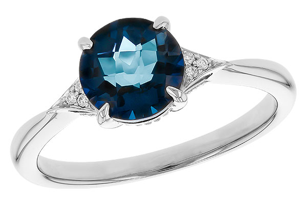 M283-41216: LDS RG 1.60 LONDON BLUE TOPAZ 1.62 TGW (7MM RD)